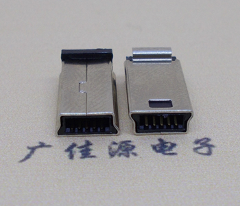 防城港USB2.0迷你接口 MINI夹板10p充电测试公头