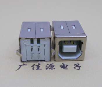 防城港USB BF180度母座 打印机接口 立式直插带赛