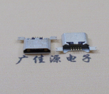 防城港MK USB B Type 沉板0.9母座后两脚SMT口不卷边