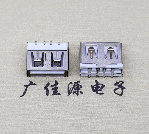 防城港usbA母立贴10.0mm短体 DIP立插式连接器接口