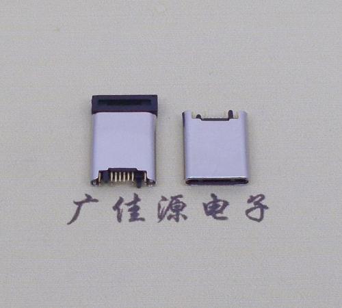 防城港usb 3.1连接器 type-c12p夹板0.7拉伸公头