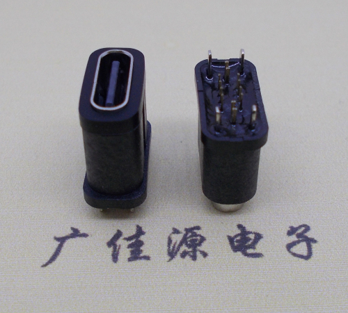 防城港type-c16pin防水母座,防水等级IPX7高度系列6.8/7.30/7.60/8.20/10.0/10.5/15.0